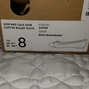 NWT J Crew Ballet Flats Size 8